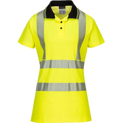 Portwest polokošile LW72 Pro S/S krátký rukáv dámská žltá/čierna L
