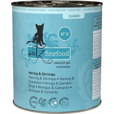 Catz Finefood Classic N.13 Sleď a krevety 800 g