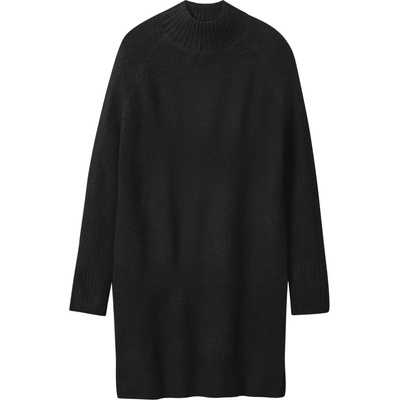 esmara Dámské pletené šaty černá – Zboží Dáma