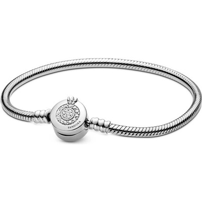 Pandora Luxusný strieborný náramok Moments 599046C01 20 cm
