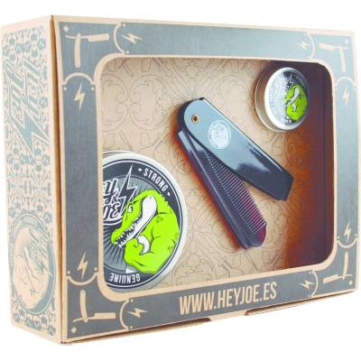 HEY JOE! Súprava na vlasy HEY JOE Pomade survival kit Strong