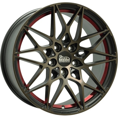 MAM B2 8x18 5x112 ET45 bronze red