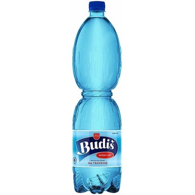 Budiš Prírodná minerálna voda perlivá 1,5 l