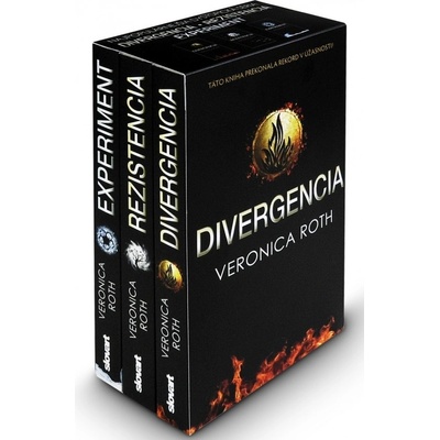 Divergencia - komplet - mäkká väzba - Veronica Rothová - Kniha