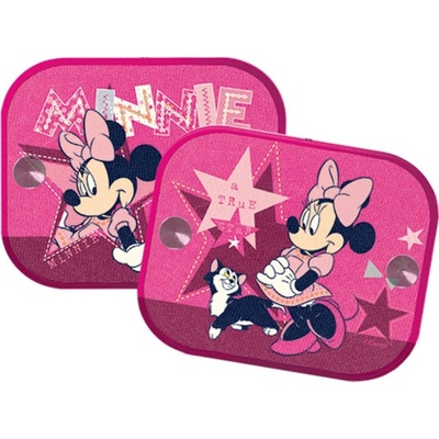 KAUFMANN stínítka do auta - Minnie Mouse růžová, 2 ks 4022123310121