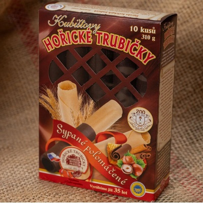 Hořické trubičky prosypávané polomáčené 10 ks 310 g