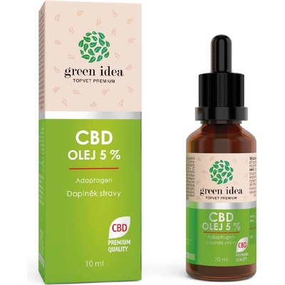 Green Idea CBD olej 5 % 10 ml