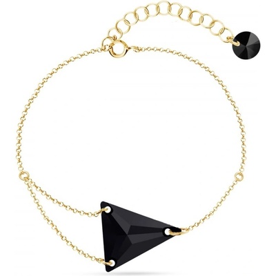 Spark černý se Swarovski Elements Trident BGROLO327118J Jet