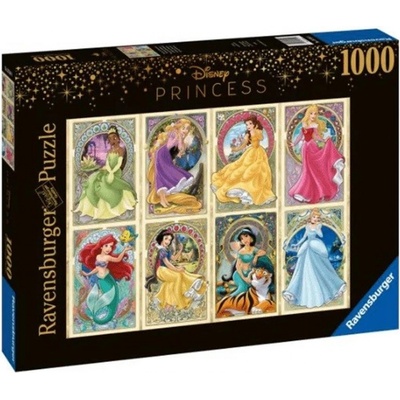 RAVENSBURGER Disney Secesní princezny 1000 dielov