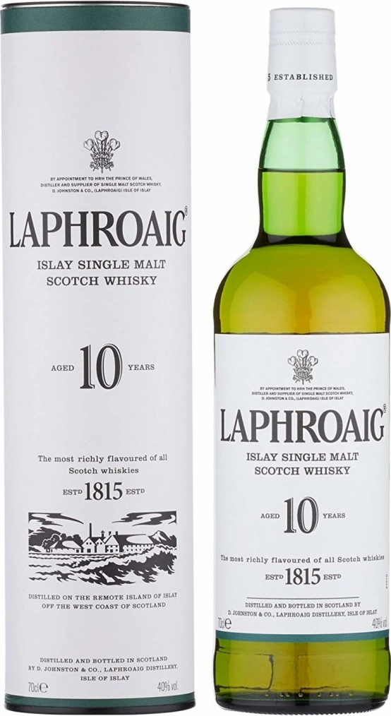 Laphroaig 10y 40% 0,7 l (tuba) od 37,9 € - Heureka.sk