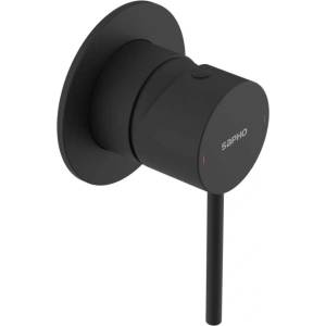 SAPHO Ultramix - Душ-смесител за вграждане, с корпус, матово черно UT041B (UT041B)