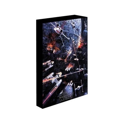 Obraz LED svítící 30x40 cm - Star Wars