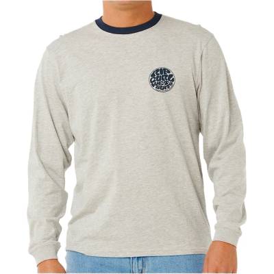 Rip Curl Мъжка блуза с дълъг ръкав Rip Curl Wetsuit Icon L/S Longsleeve - Grey Marle (216-7712-0213)
