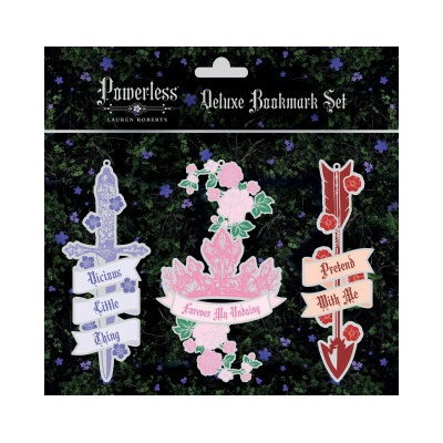 Lauren Roberts: Powerless Trilogy Deluxe Bookmark Set (Set of 3)