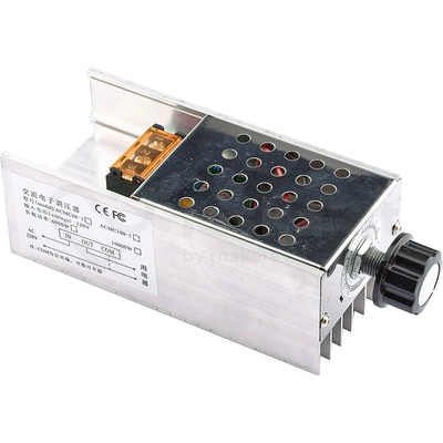 LaskaKit Regulátor otáček AC motoru 220V 6000W stmívač