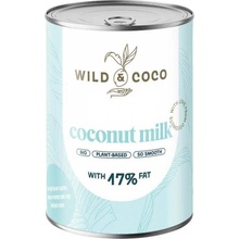 Wild and Coco Bio Kokosové mléko 400 ml