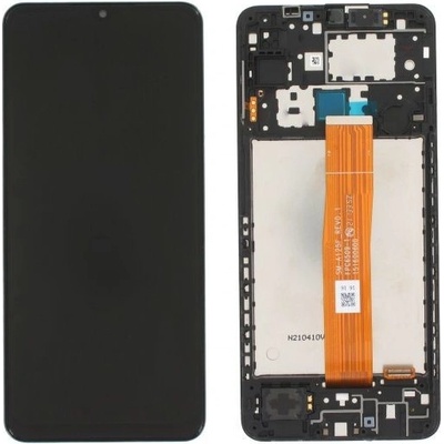LCD Displej + Dotykové sklo + Rám Samsung Galaxy A12