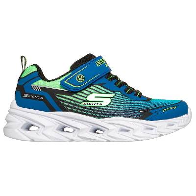 Маратонки Skechers Vortex 3.0 trainers - Blue (Black&Blue Synthetic / Textile / Lime Trim)