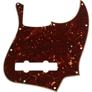 Fender 4-Ply Tortoise Shell-Dark Tinted Pickguard за бас китара