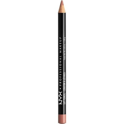 NYX Professional Makeup Slim Lip Pencil krémová a dlouhotrvající ceruzka na pery 802 Brown 1 g