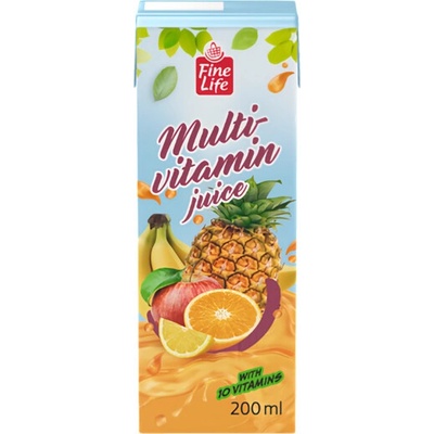 Fine Life Multivitamín 100% 200 ml