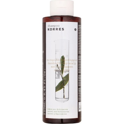 KORRES Laurel & Echinacea шампоан против пърхот за суха кожа 250ml