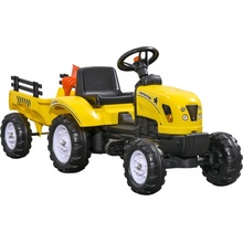 HOMCOM Šlapací traktor s přívěsem Šlapací traktor