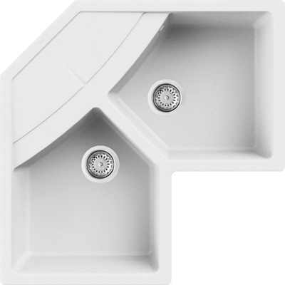 Elleci UNICO CORNER bianco titano