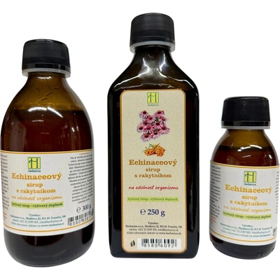 Herbárius Echinaceový sirup s rakytníkom 250 g