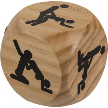 Out of the Blue Games Kamasutra Wooden Dice 6cm