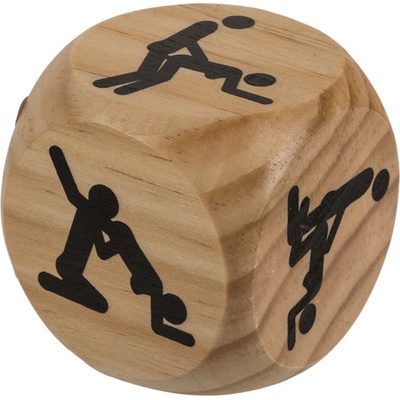 Out of the Blue Games Kamasutra Wooden Dice 6cm