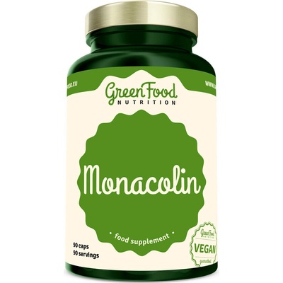 GreenFood Monacolin kapsuly na udržanie normálnej hladiny cholesterolu 90 cps