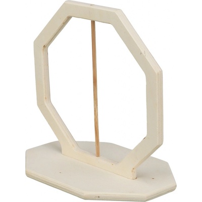 Trixie krmný kruh ze dřeva 17 x 12 x 17 cm