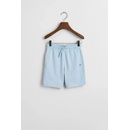 GANT SHIELD cotton SLUB shorts CALMING blue