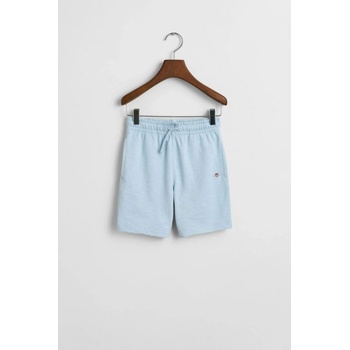 GANT SHIELD cotton SLUB shorts CALMING blue