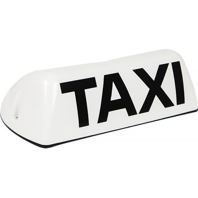 Sveteľná LED magnetická tabuľa TAXI na strechu auta