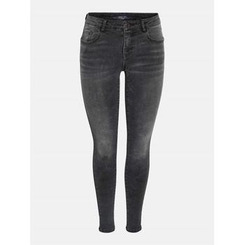Noisy May Дънки Noisy May Women's Shaper Skinny Jeans - Dark Grey Denim