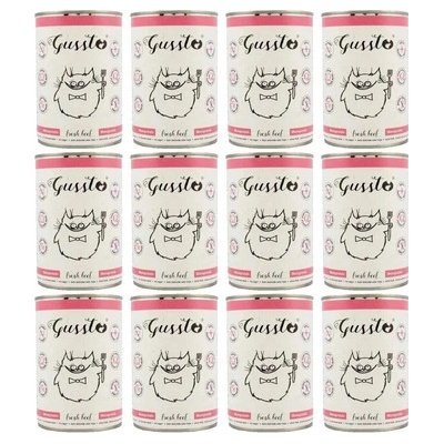 Gussto Cat Fresh Beef 12 x 400 g