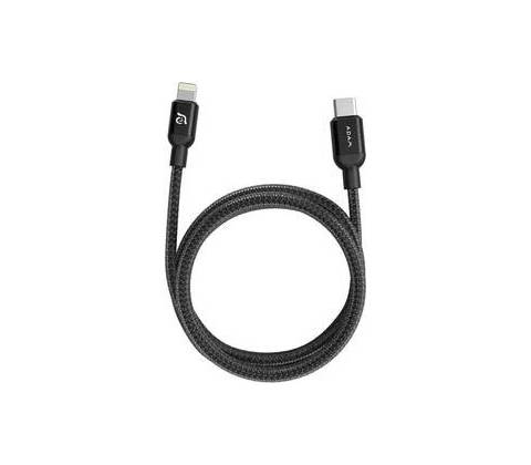 Adam Elements ACBADCL300BBK USB-C/Lightning 0,3m černý