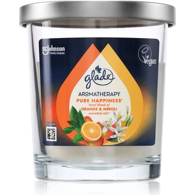 Glade Aromatherapy Pure Happiness ароматна свещ 170 гр