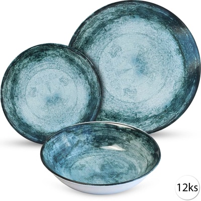 Perfect Home 00731 Súprava keramických tanierov 12 ks