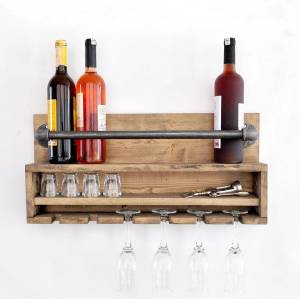 ASIR GROUP Кухненска етажерка BORU 28x60 cм смърч/бор (AS1085)