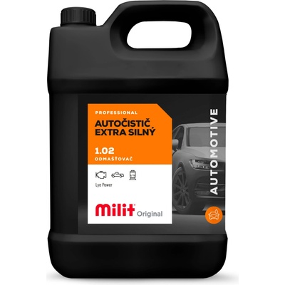 Milit Autočistič Extra silný 5 l – Hledejceny.cz