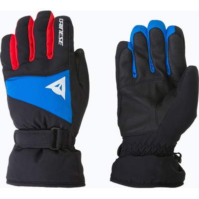 Dainese Детски ски ръкавици Dainese Hp Scarabeo black taps/high risk red/lapi