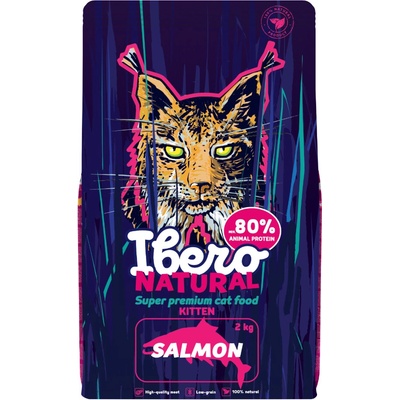 Ibero Natural Cat Kitten Salmon 2 kg