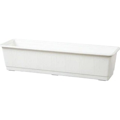 DK Plast Truhlík plastový bílý 40 cm