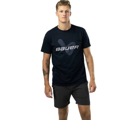Bauer Core SS Lockup Tee Navy
