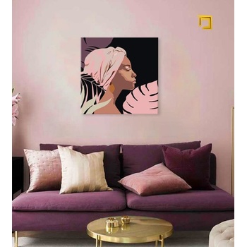 Maľovanie podľa čísel KVETINOVÁ ZÁHRADA SPECIAL BLACK EDITION