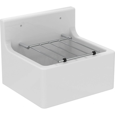 Ideal Standard S593901 -Стенна измивна мивка с решетка DOURO 45, 5x38 cm керамика/бяла (IS0096)