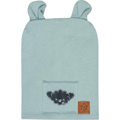 Zezuzulla Eared beanie Powdered Mint čepice s oušky